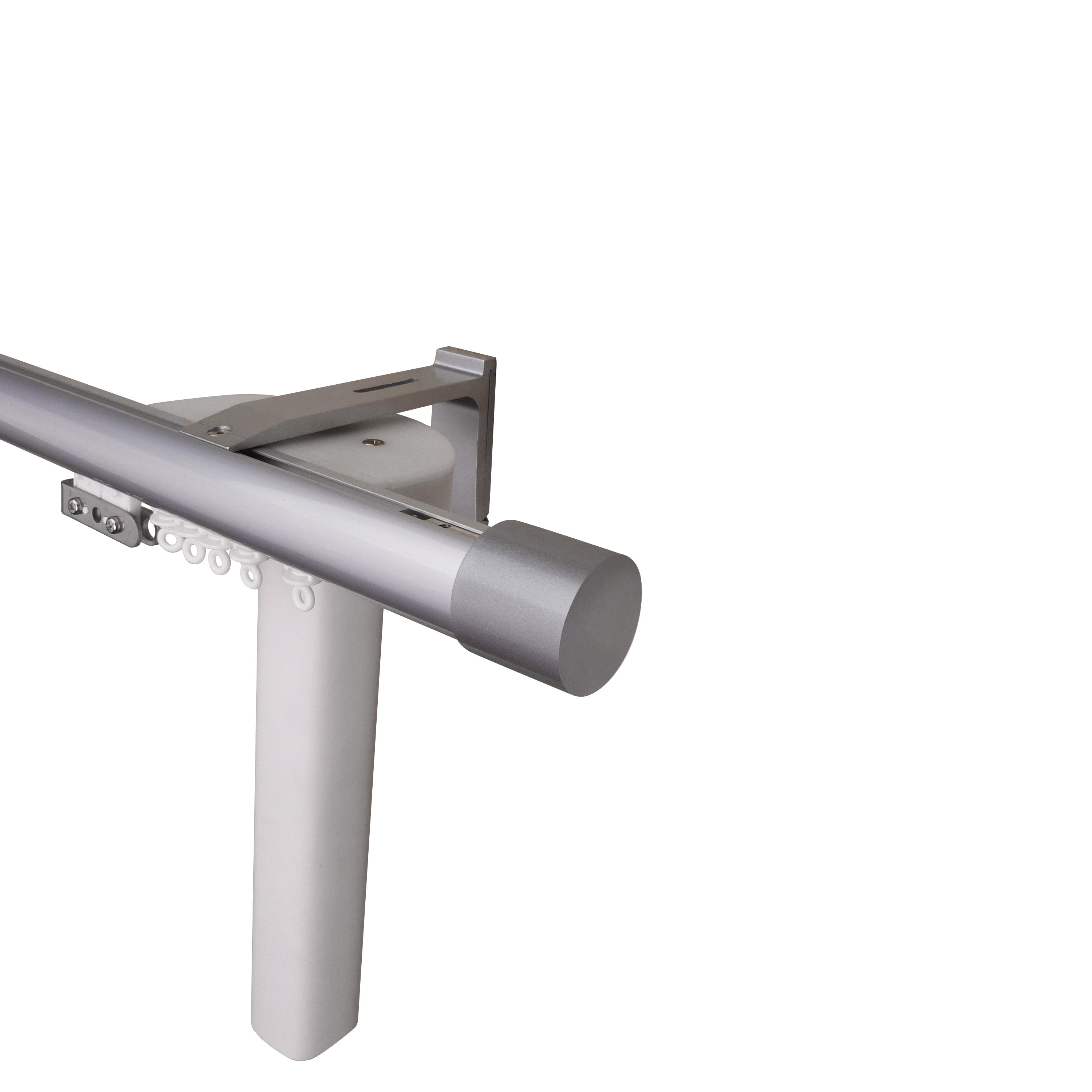 奧胡斯 Aarhus MT35 北歐鄉村系列電動窗簾軌道 單層 鋁本色