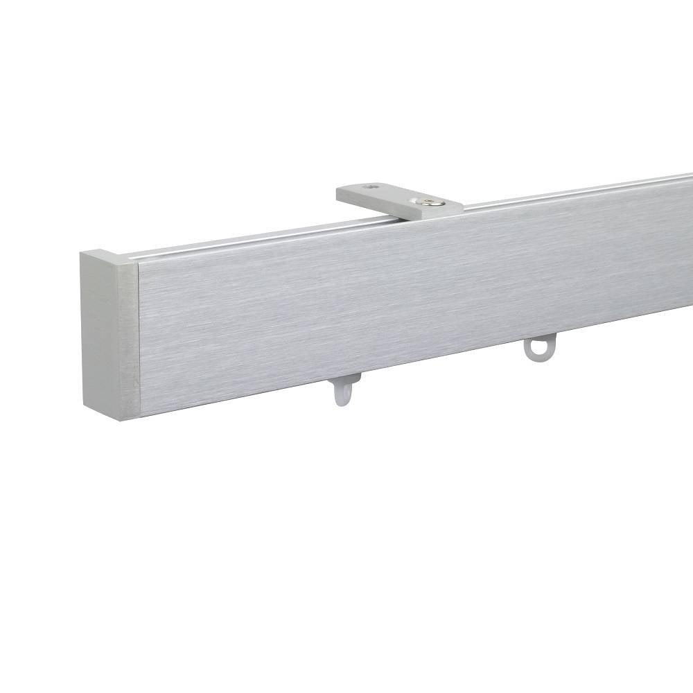 諾奧 Now HD 4018 現代簡約系列手動窗簾軌道 單層 鋁本色