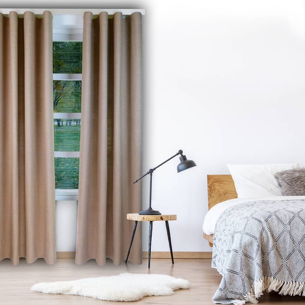 諾奧 Now HD 4018 現代簡約系列手動窗簾軌道 雙層 鋁本色