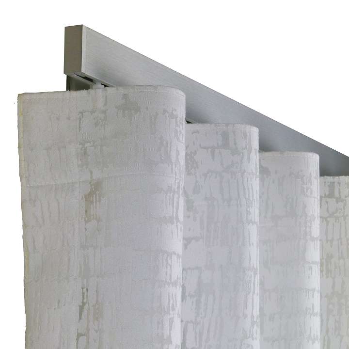 諾奧 Now HD 4018 現代簡約系列手動窗簾軌道 單層 鋁本色