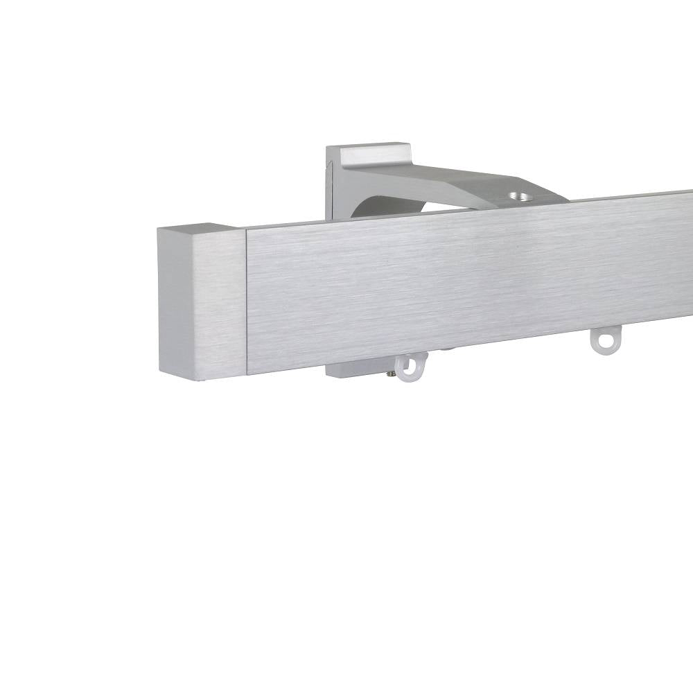 諾奧 Now HD 4018 現代簡約系列手動窗簾軌道 單層 鋁本色