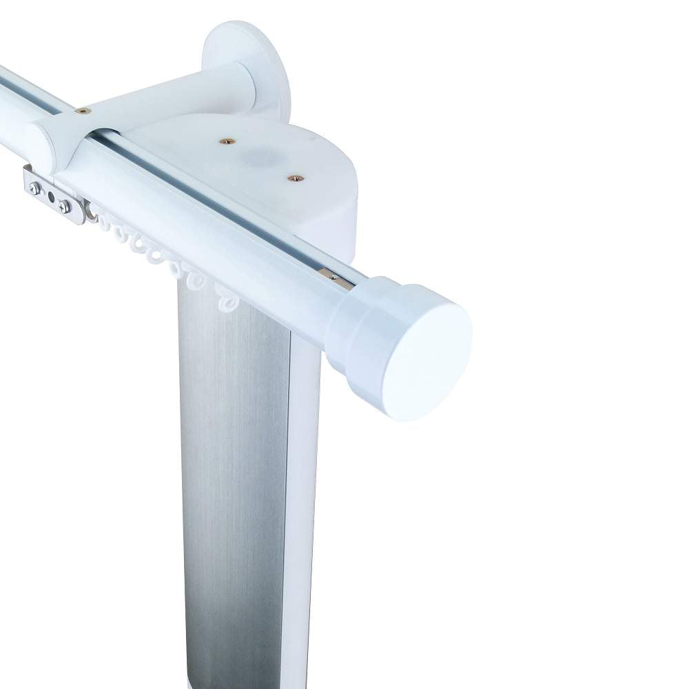 諾奧 Now HD35 現代簡約系列手動窗簾軌道 單層 白色