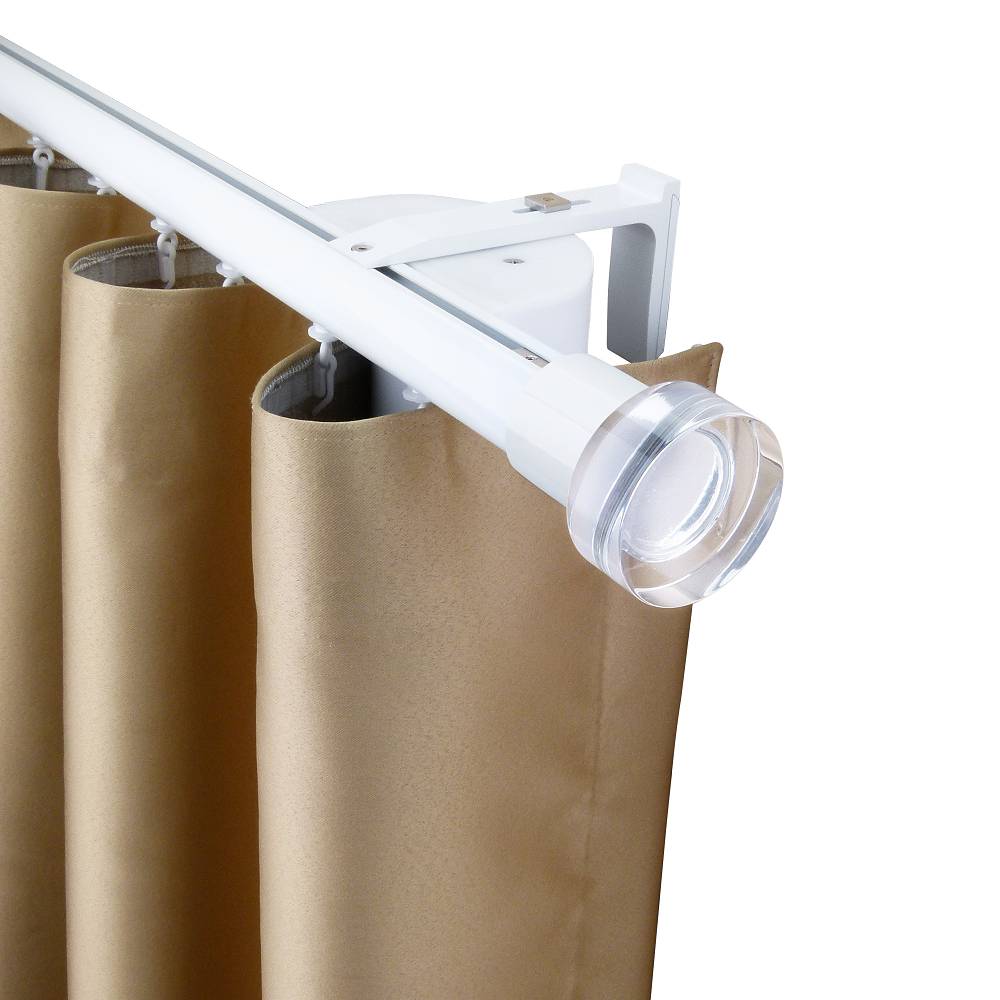 寇沃拉 Kouvola MT35 中期世紀現代系列電動窗簾軌道 單層 白色