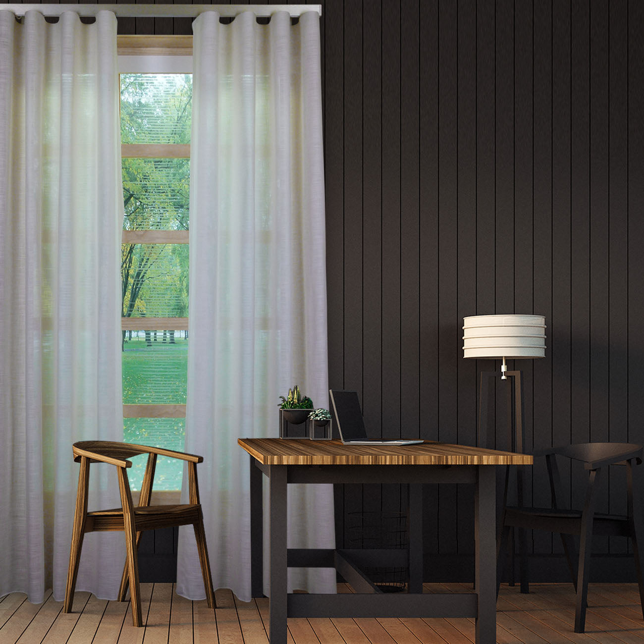 諾奧 Now HD 4018 現代簡約系列手動窗簾軌道 單層 香檳色