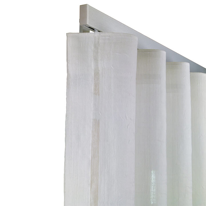 諾奧 Now HD 4018 現代簡約系列手動窗簾軌道 單層 鋁本色