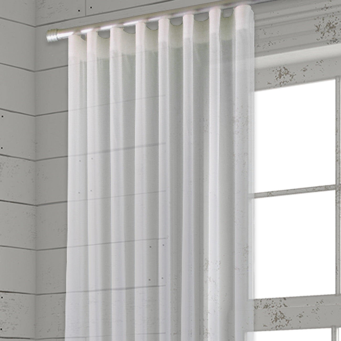 諾奧 Now MT35 現代簡約系列電動窗簾軌道 雙層 鋁本色