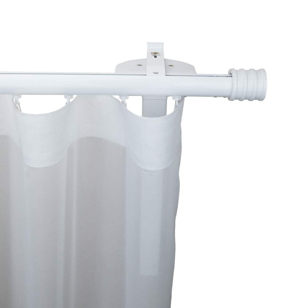 諾奧 Now HD35 現代簡約系列手動窗簾軌道 單層 白色