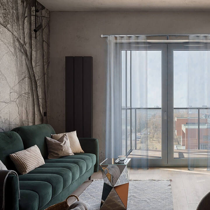 奧斯陸 Oslo HD35 都會奢華系列手動窗簾軌道 單層 鋁本色