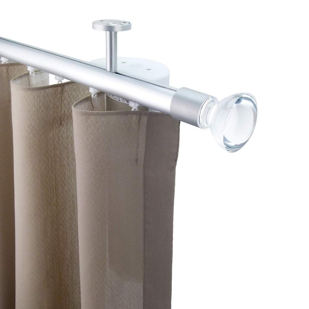 奧斯陸 Oslo MT35 都會奢華系列電動窗簾軌道 單層 鋁本色