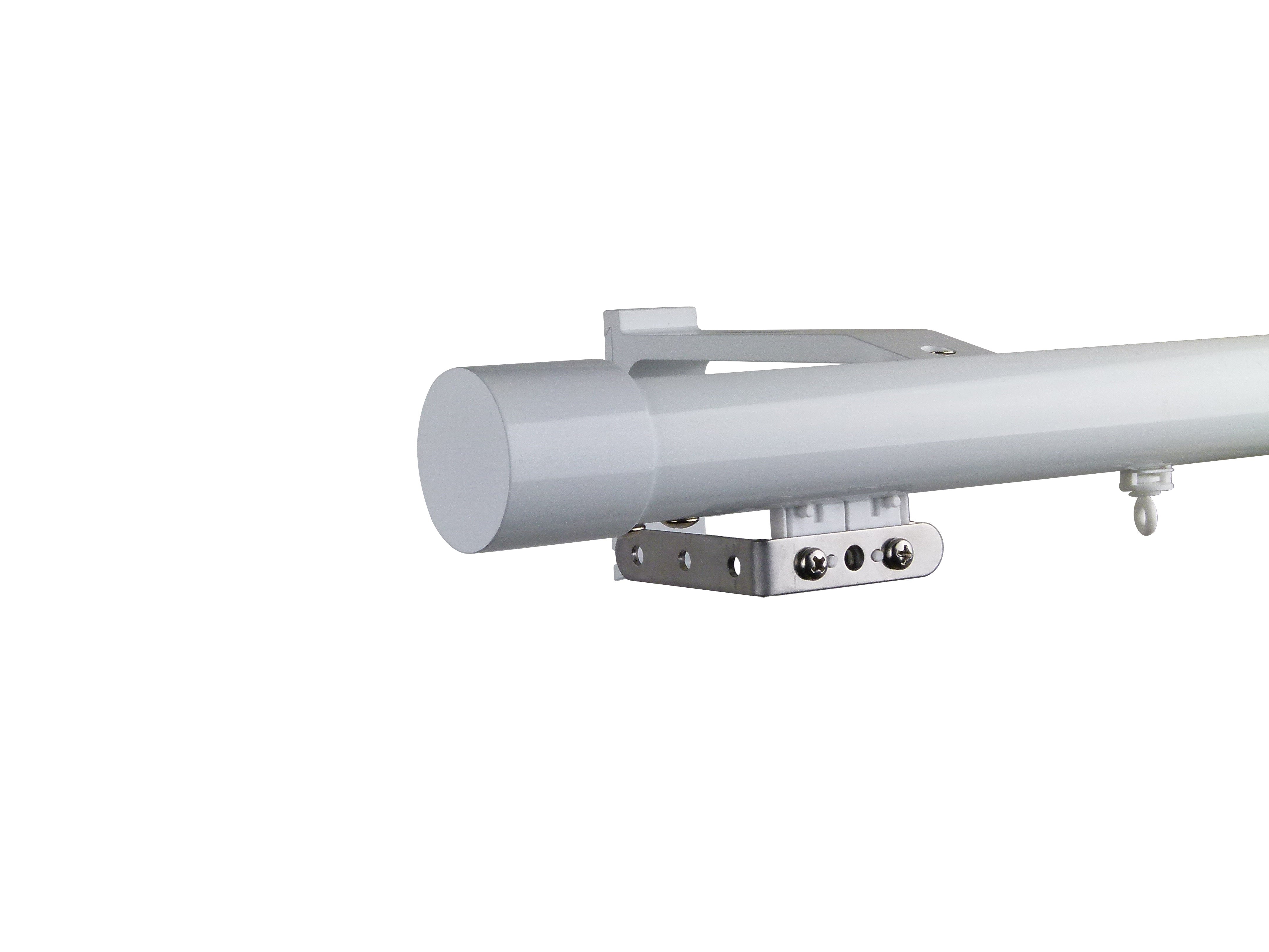 奧斯陸 Oslo HD35 都會奢華系列手動窗簾軌道 雙層 白色