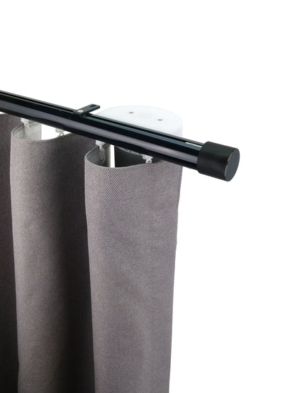 奧胡斯 Aarhus MT35 北歐鄉村系列電動窗簾軌道 單層 黑色