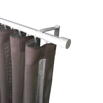 奧胡斯 Aarhus HD35 北歐鄉村系列手動窗簾軌道 單層 白色