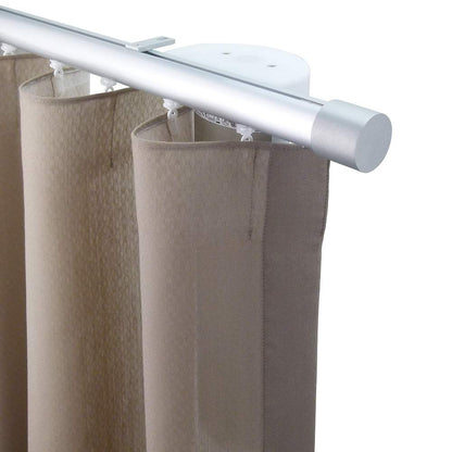 奧斯陸 Oslo MT35 都會奢華系列電動窗簾軌道 單層 鋁本色