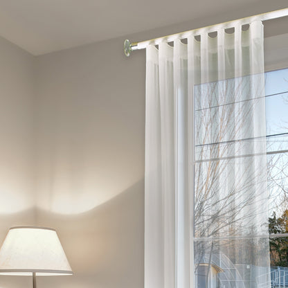 寇沃拉 Kouvola MT35 中期世紀現代系列電動窗簾軌道 單層 白色