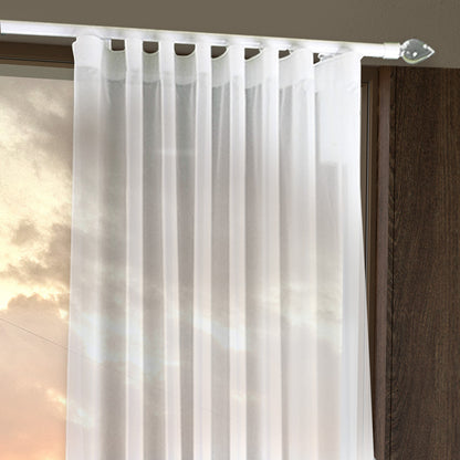 奧斯陸 Oslo MT35 都會奢華系列電動窗簾軌道 雙層 白色