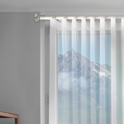 奧斯陸 Oslo MT35 都會奢華系列電動窗簾軌道 雙層 鋁本色