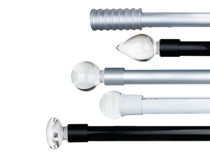 奧斯陸 Oslo HD35 都會奢華系列手動窗簾軌道 單層 白色