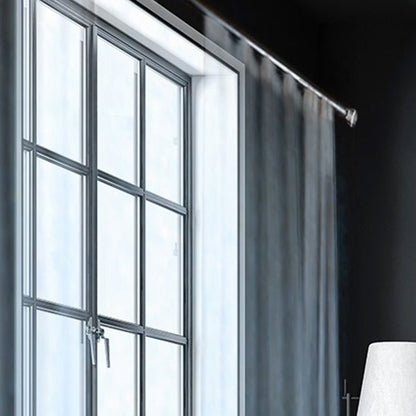 奧斯陸 Oslo HD35 都會奢華系列手動窗簾軌道 雙層 鋁本色