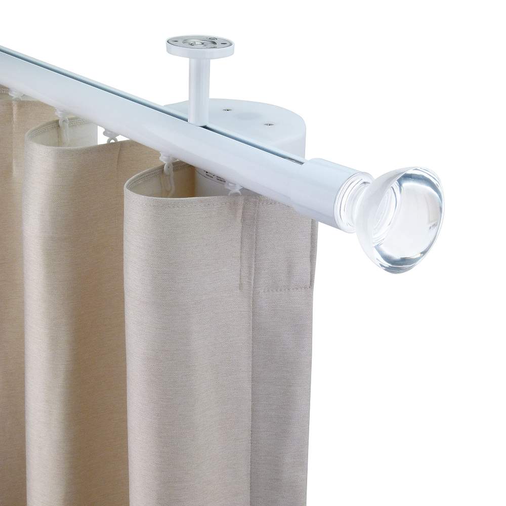 奧斯陸 Oslo MT35 都會奢華系列電動窗簾軌道 單層 白色