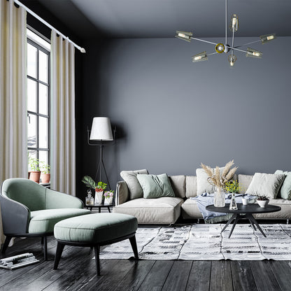 奧斯陸 Oslo HD35 都會奢華系列手動窗簾軌道 雙層 白色