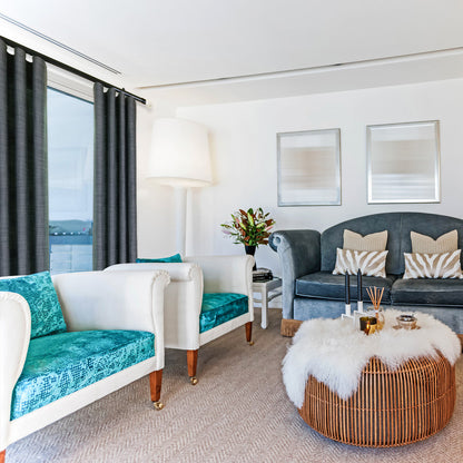 奧斯陸 Oslo HD35 都會奢華系列手動窗簾軌道 單層 黑色