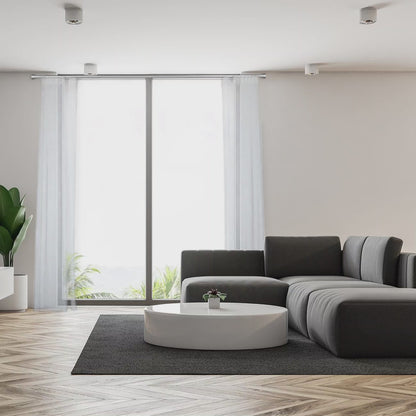 諾奧 Now MT35 現代簡約系列電動窗簾軌道 單層 鋁本色