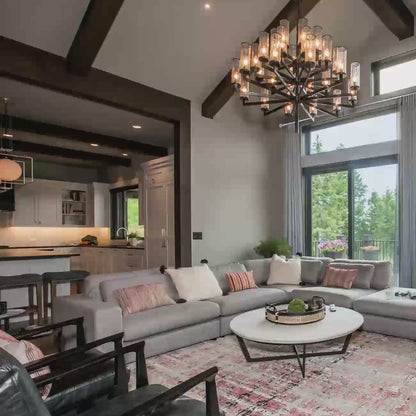 奧斯陸 Oslo HD35 都會奢華系列手動窗簾軌道 雙層 鋁本色