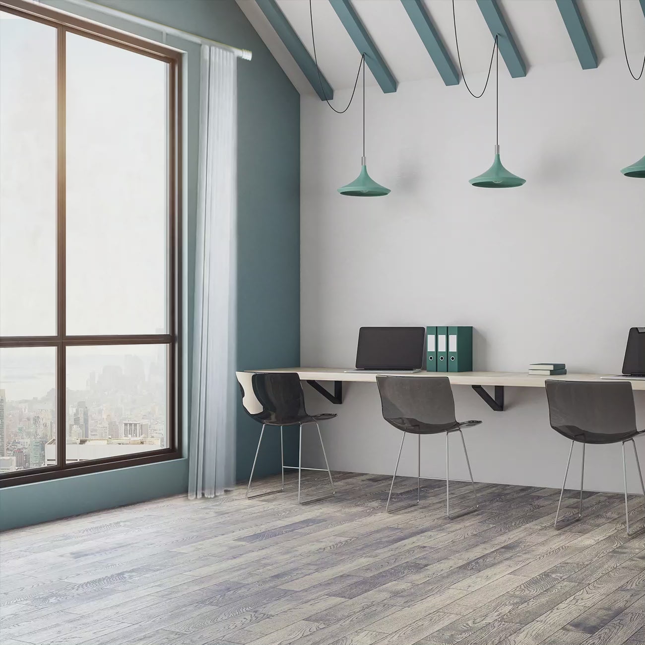 諾奧 Now MT35 現代簡約系列電動窗簾軌道 單層 白色