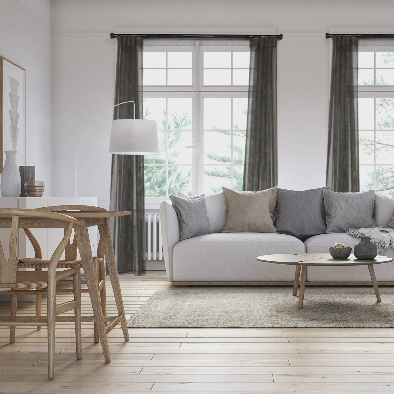 載入影片： 諾奧 Now MT35 現代簡約系列電動窗簾軌道窗紗組 單層 黑色