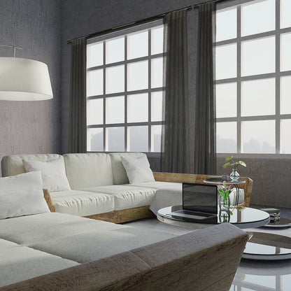 諾奧 Now MT35 現代簡約系列電動窗簾軌道 單層 黑色